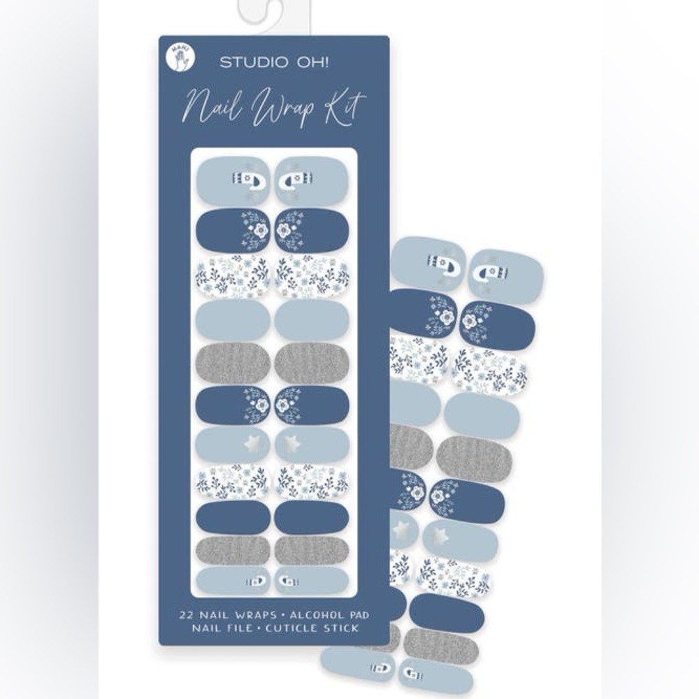 Studio Oh! Nail Wraps in Winter Dove